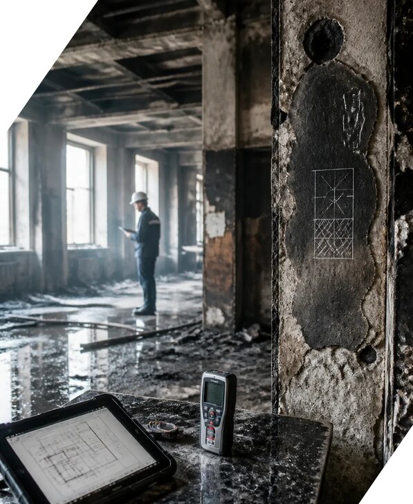 Обследование зданий после пожара в Владивостоке от 15249 р. | ЭкспертизаРоссия