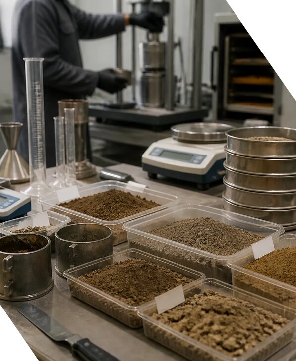 Лабораторные испытания грунтов для строительства в Владивостоке