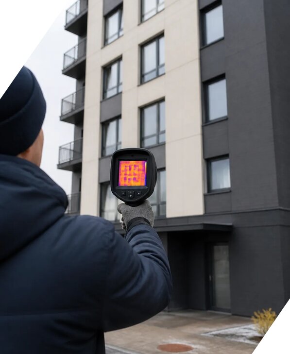 Тепловизионное обследование зданий в Владивостоке от 5083 р. | ЭкспертизаРоссия