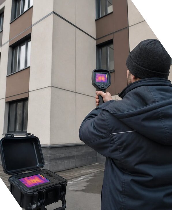 Тепловизионное обследование зданий и сооружений в Владивостоке